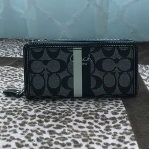 ❌Sold❌Coach PVC Zip-Around Wallet